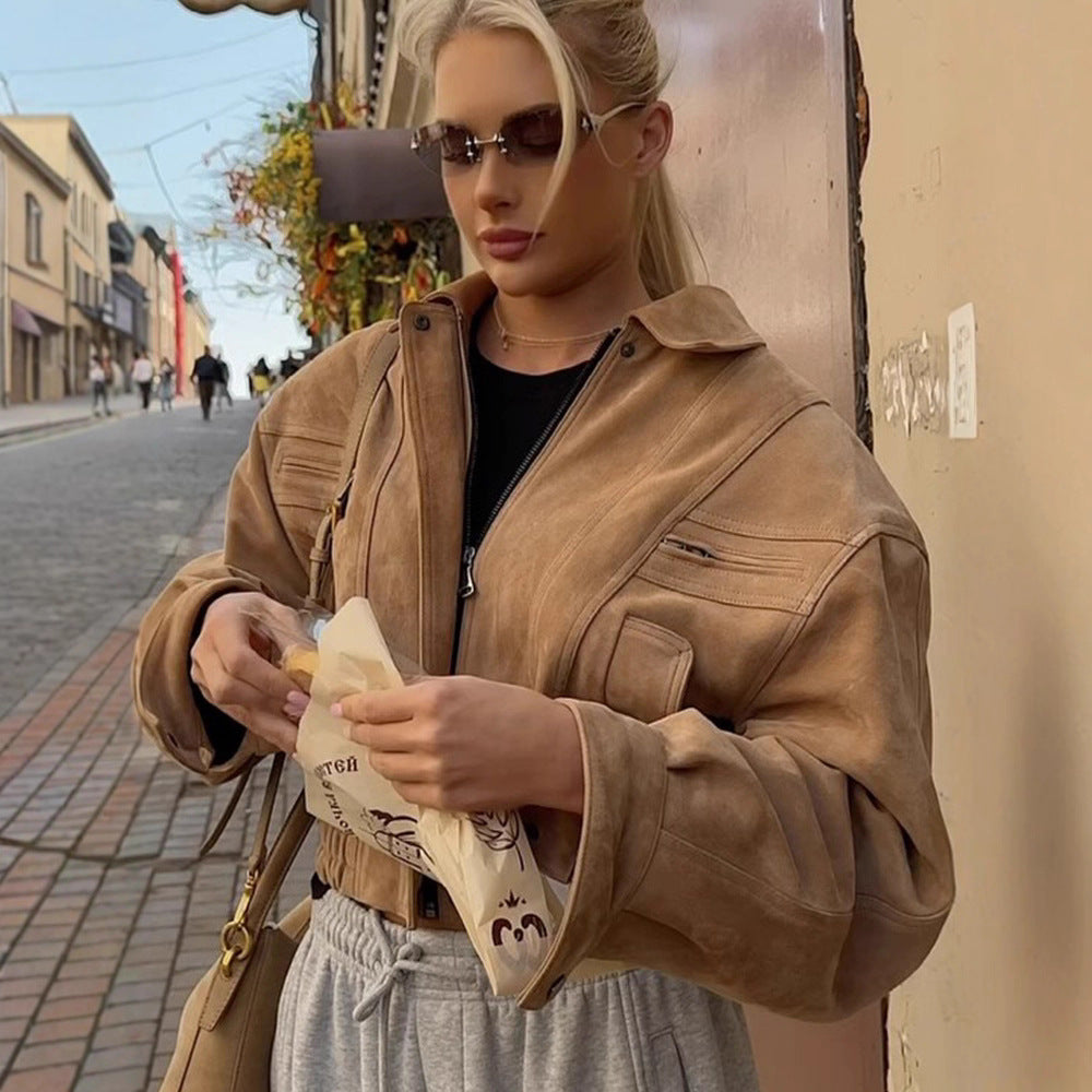 COOL JACKET SUEDE STYLE