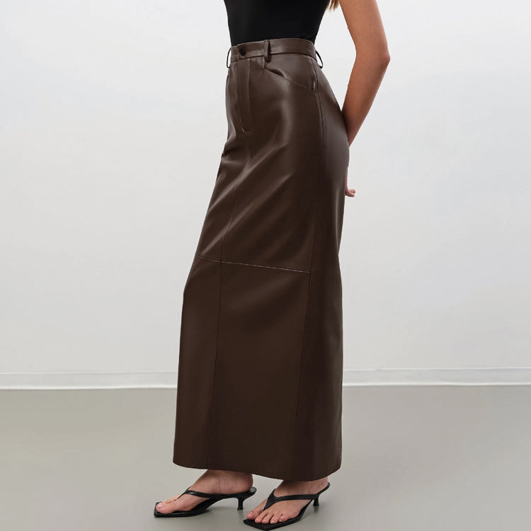 ECOLEATHER SKIRT