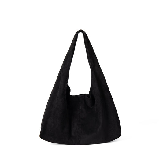 SUEDE TOTE BAG
