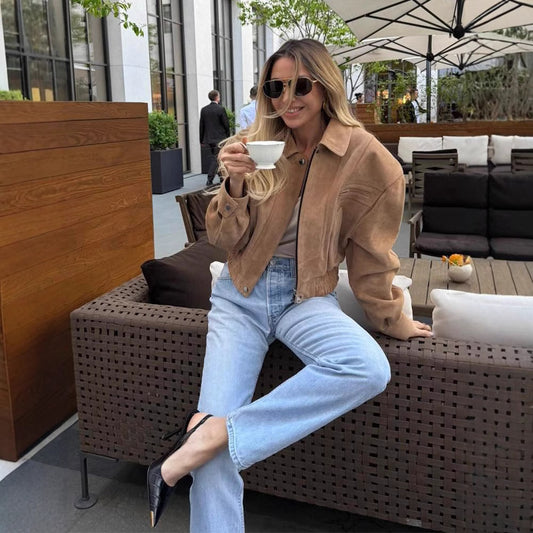 COOL JACKET SUEDE STYLE