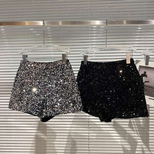 HOT SEQUINS MICRO PANTS