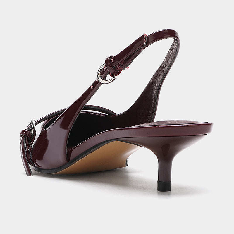 STRAP SLINGBACK
