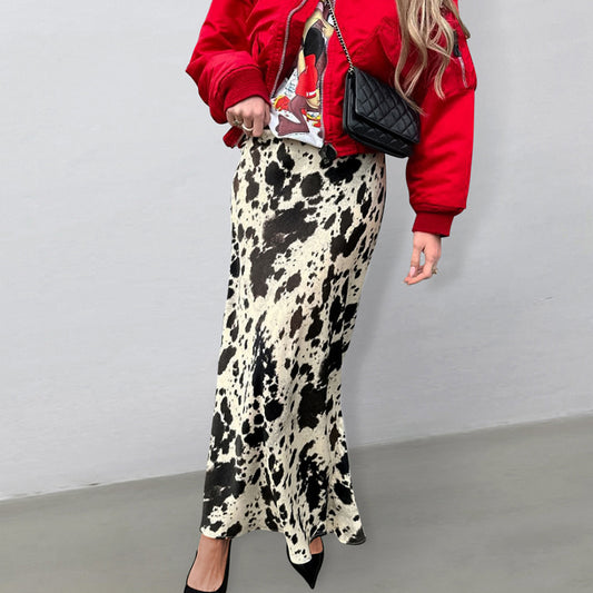 TRENDY PRINTED SKIRT