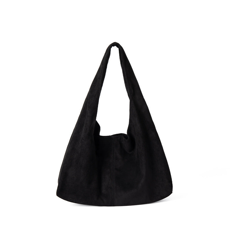 SUEDE TOTE BAG