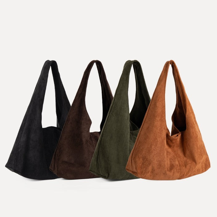 SUEDE TOTE BAG