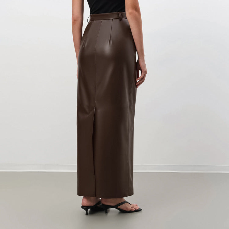 ECOLEATHER SKIRT