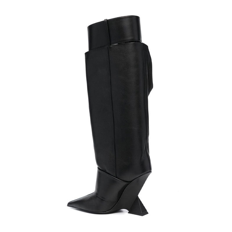 TRENDY POINTED BOOTS