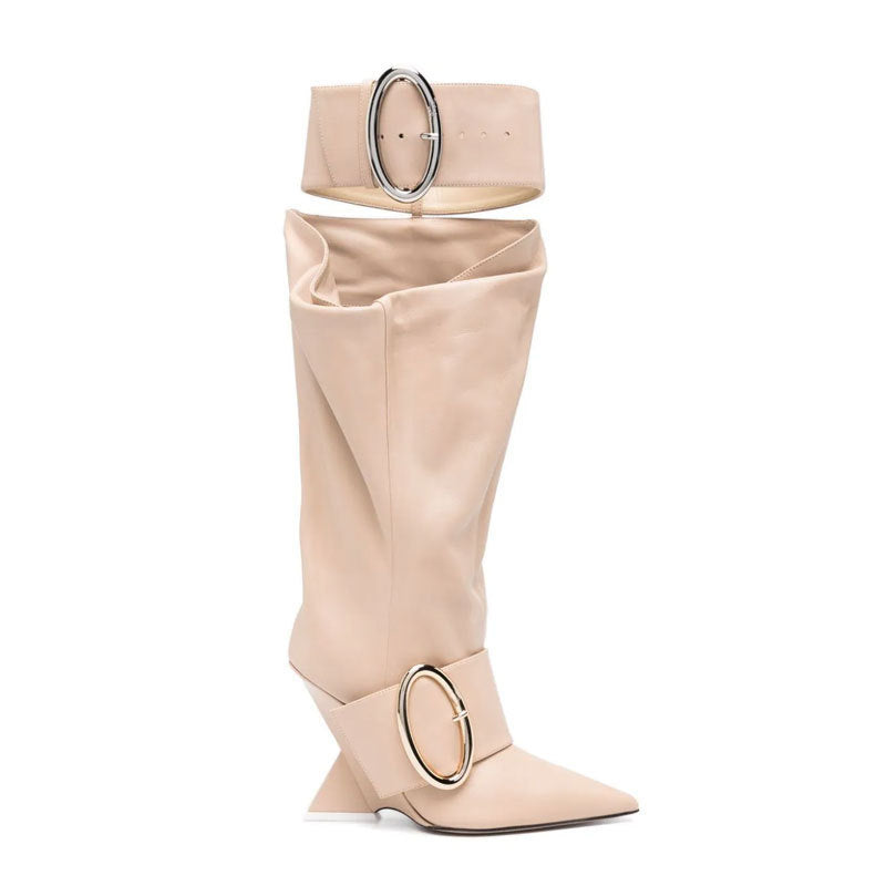 TRENDY POINTED BOOTS