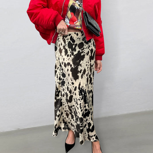 TRENDY PRINTED SKIRT