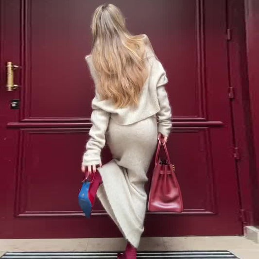 FASHIONABLE KNIT SET