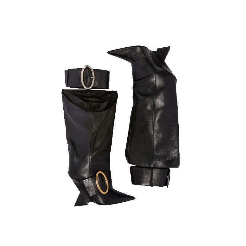 TRENDY POINTED BOOTS