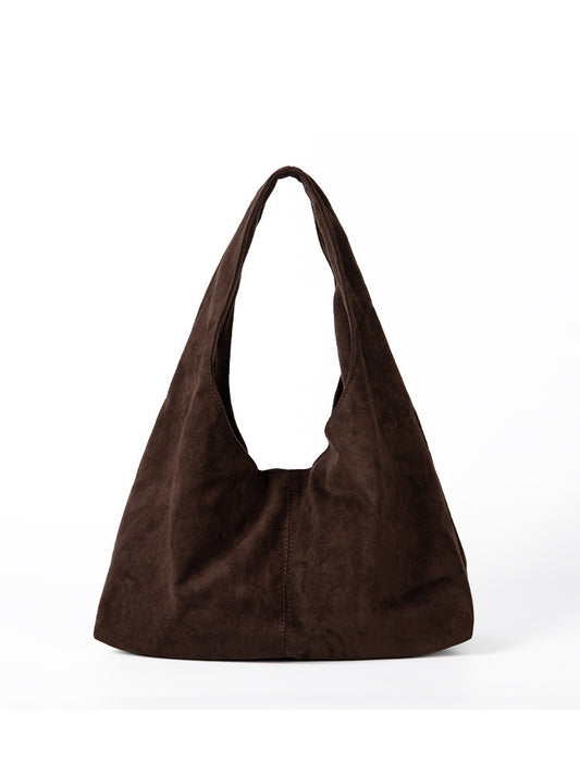 SUEDE TOTE BAG