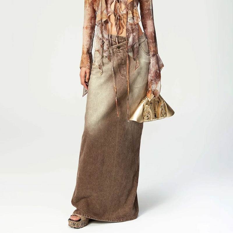 IRREGULAR BULL SKIRT