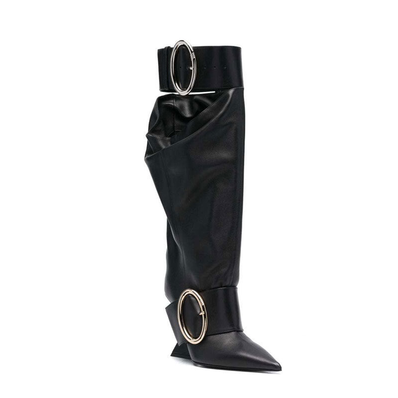 TRENDY POINTED BOOTS